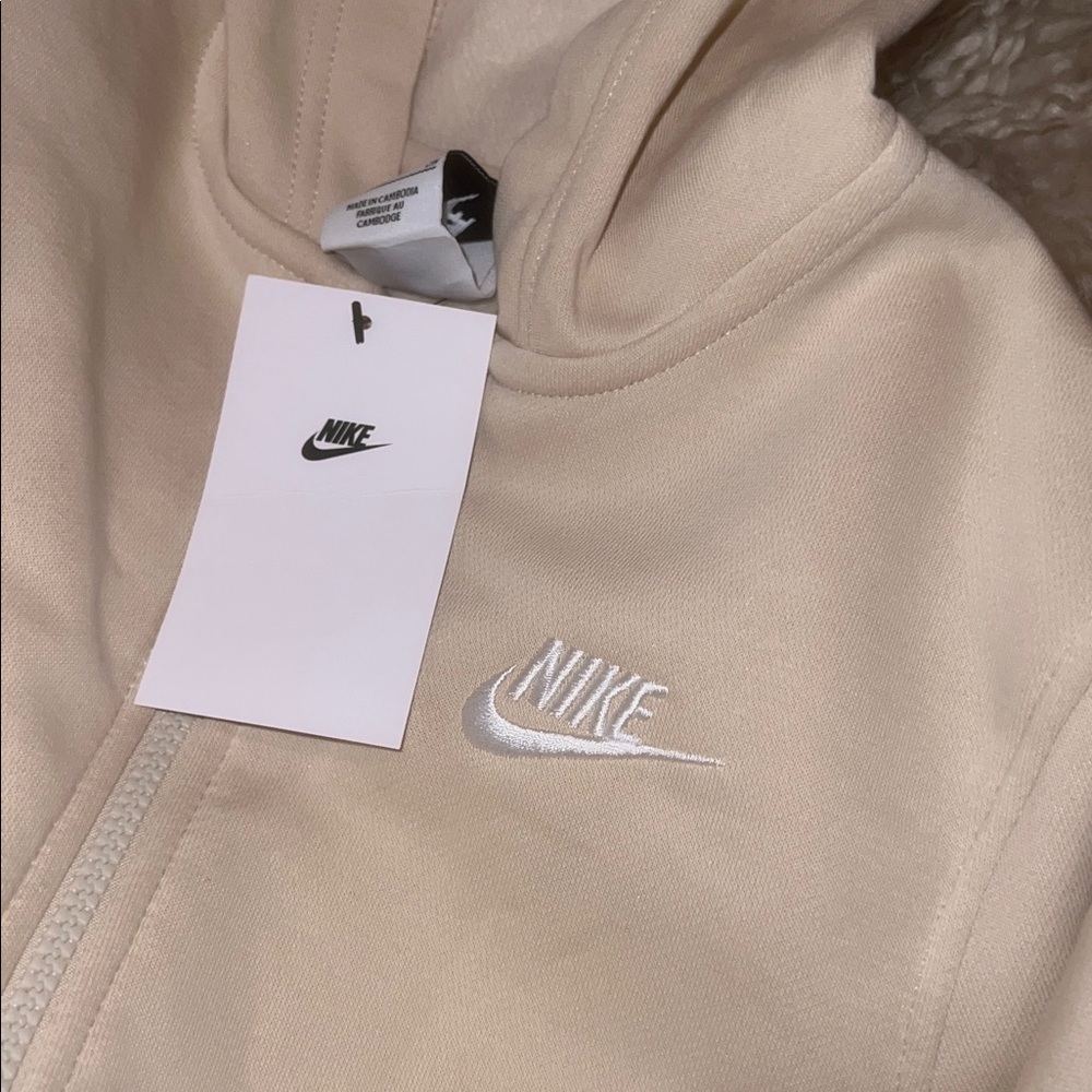 Nike All Kids Fit Sportswear Club Fleece Full-Zip Hoodie - Picture 5 of 9